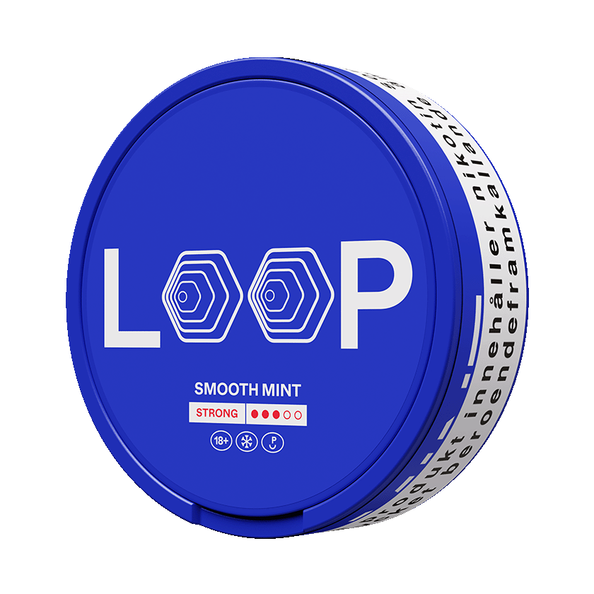 Loop Smooth Mint Strong - nikotinpåsar