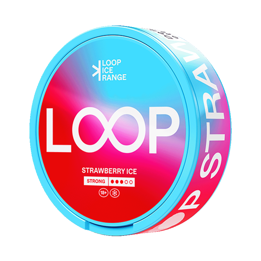 LOOP Loop Strawberry Ice Strong Strong – nikotinpåsar