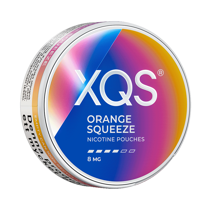XQS XQS Orange Squeeze Slim Strong Normal – nikotinpåsar