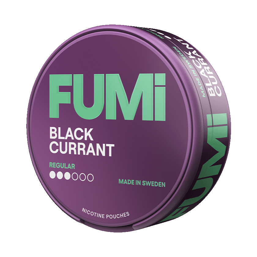 Fumi FUMi Blackcurrant Regular Normal – nikotinpåsar