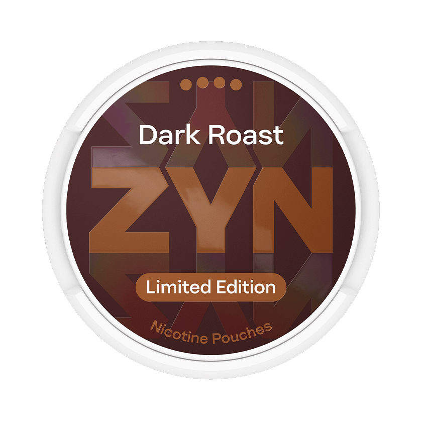 ZYN ZYN Dark Roast Slim S4 Limited Edition Strong – nikotinpåsar