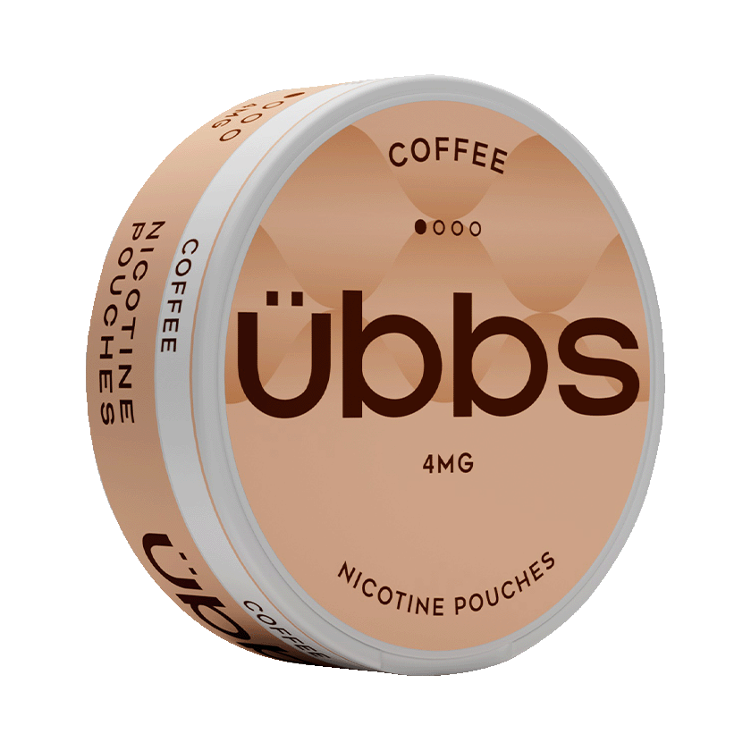 Ubbspouches Übbs Coffee 4mg Light – nikotinpåsar