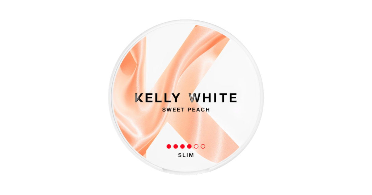 Kelly White Sweet Peach 7,7mg