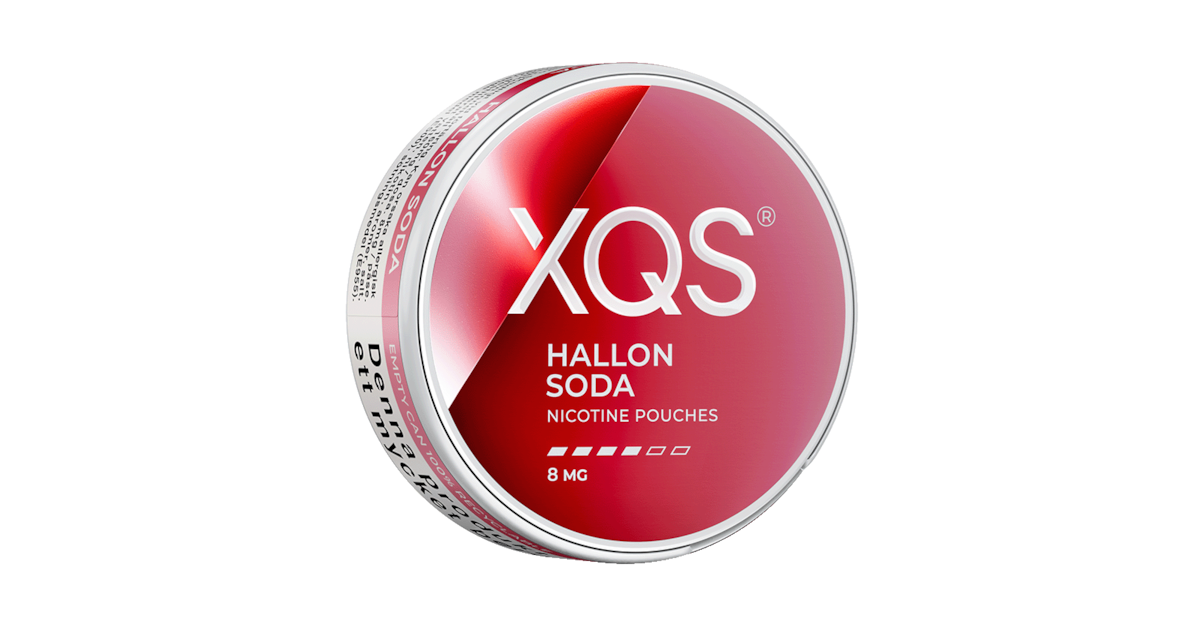 XQS Hallonsoda 8mg