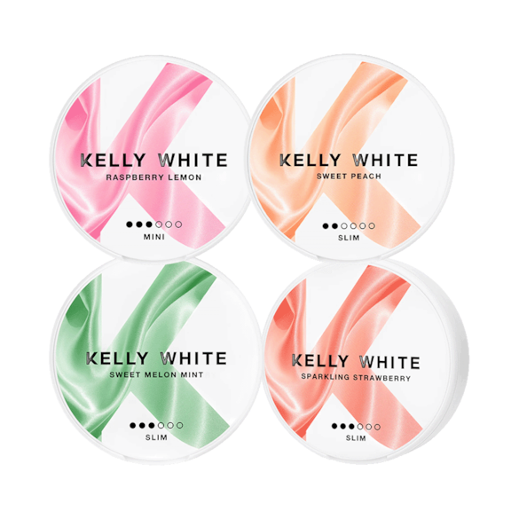 Kelly White Mixpack 4-pack