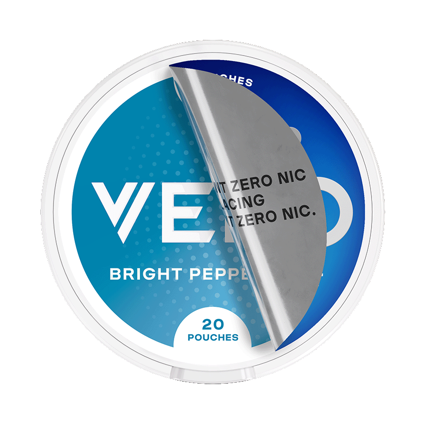 VELO Velo Crispy Peppermint Zero Normal – nikotinpåsar