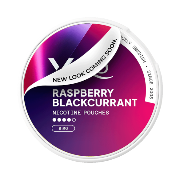 XQS Raspberry Blackcurrant Slim Strong