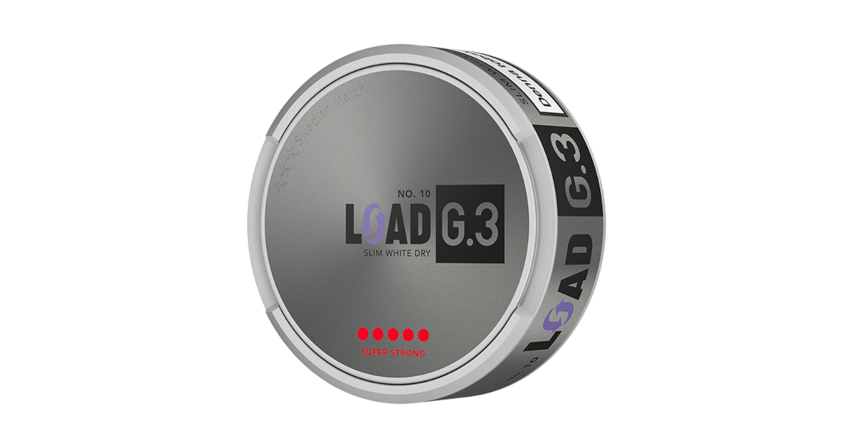 G.3 No.10 LOAD Slim White Dry Super Strong