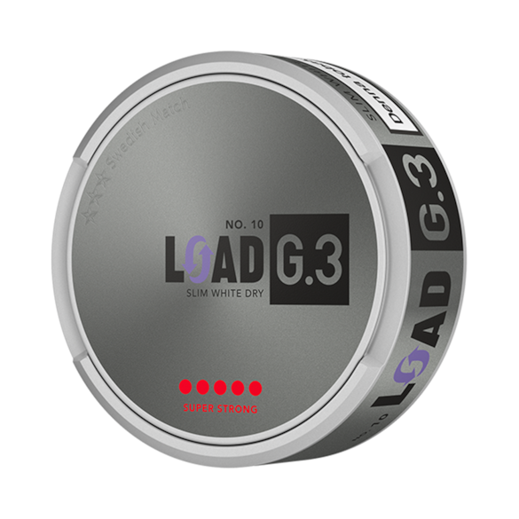 G.3 No.10 LOAD Slim White Dry Super Strong