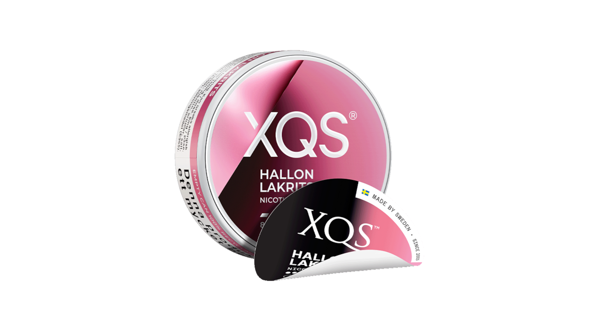 XQS Hallon Lakrits 8mg