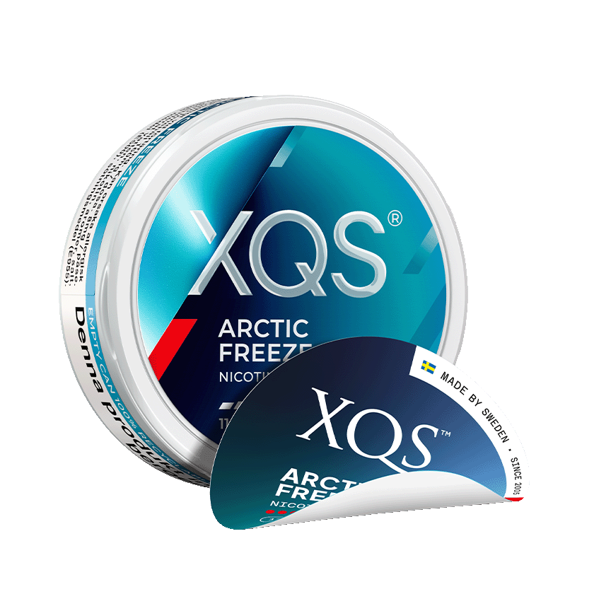 XQS XQS Arctic Freeze Slim Ultra Strong Strong – nikotinpåsar