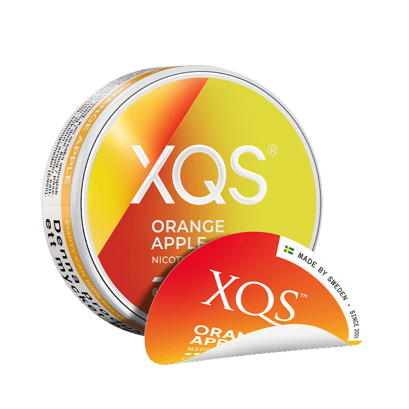 XQS XQS Orange Apple Slim Strong Normal – nikotinpåsar