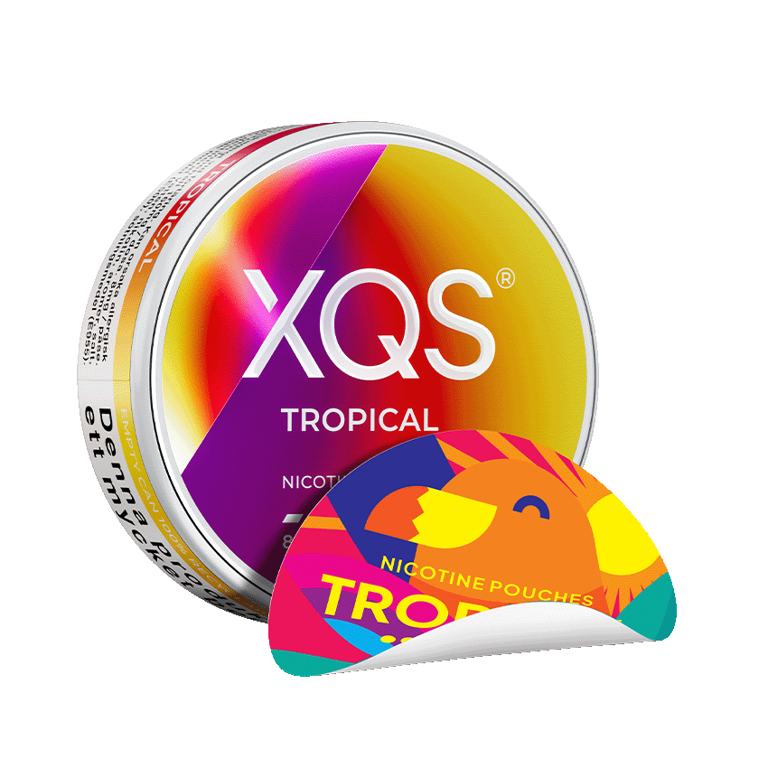 XQS XQS Tropical Slim Strong Normal – nikotinpåsar