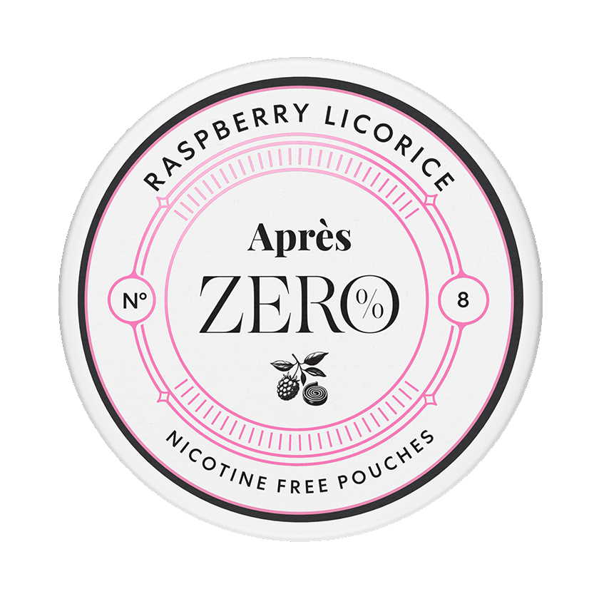 Apres Apres Raspberry Liqorice ZERO – nikotinpåsar