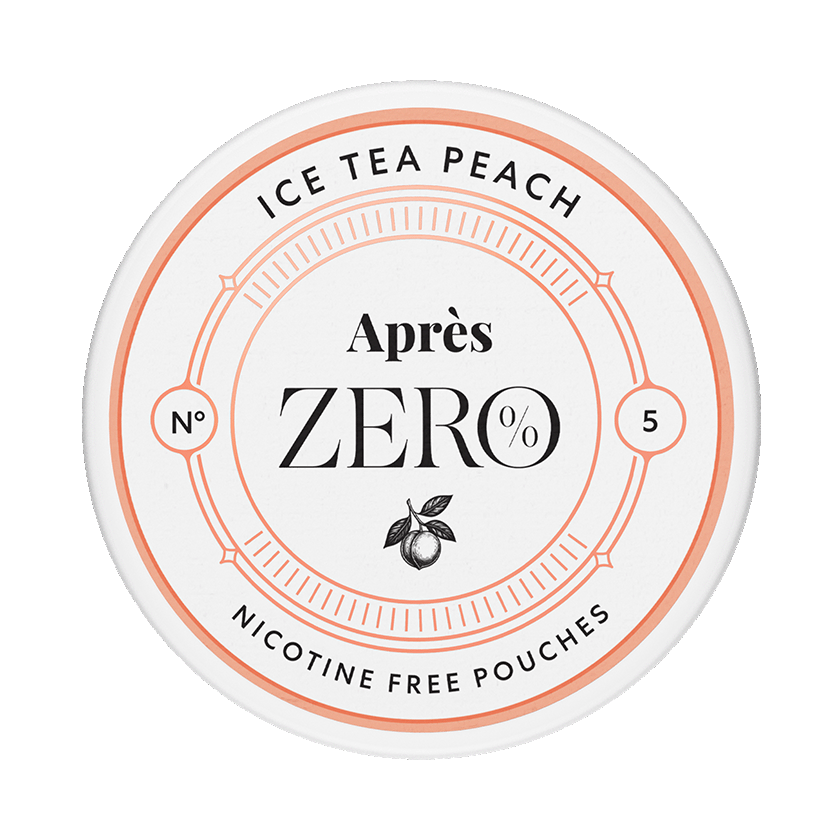 Apres Apres Ice Tea Peach ZERO - nikotinpåsar