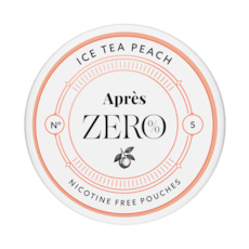 Après No.5 Ice Tea Peach Zero Nikotinfritt Snus