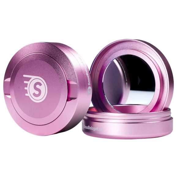 Snusbolagets Rosa Spegeldosa (refill)