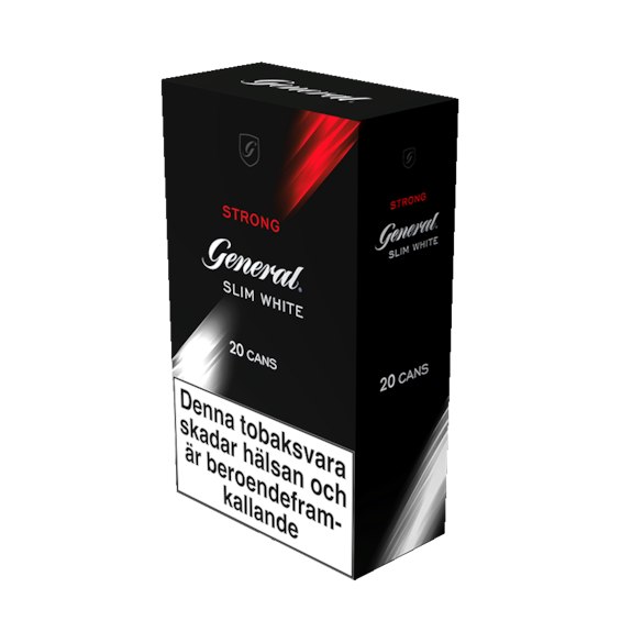 General Slim White Strong 20-pack Box Edition