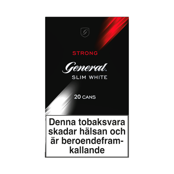 General Slim White Strong 20-pack Box Edition