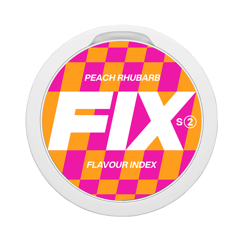 Fix FIX Peach Rhubarb S2 Light – nikotinpåsar