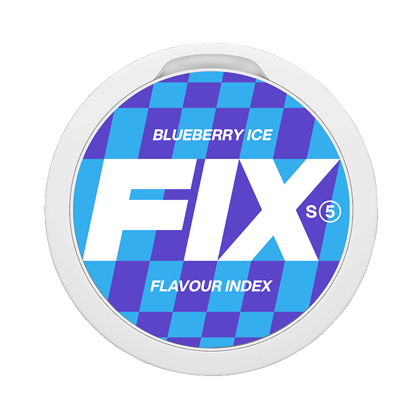 Fix Fix Blueberry Ice 5 Slim Strong – nikotinpåsar