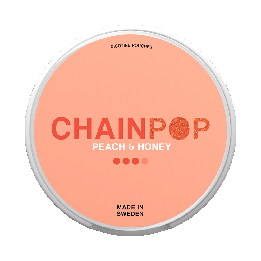 Chainpop Chainpop Peach & Honey S3 Strong – nikotinpåsar