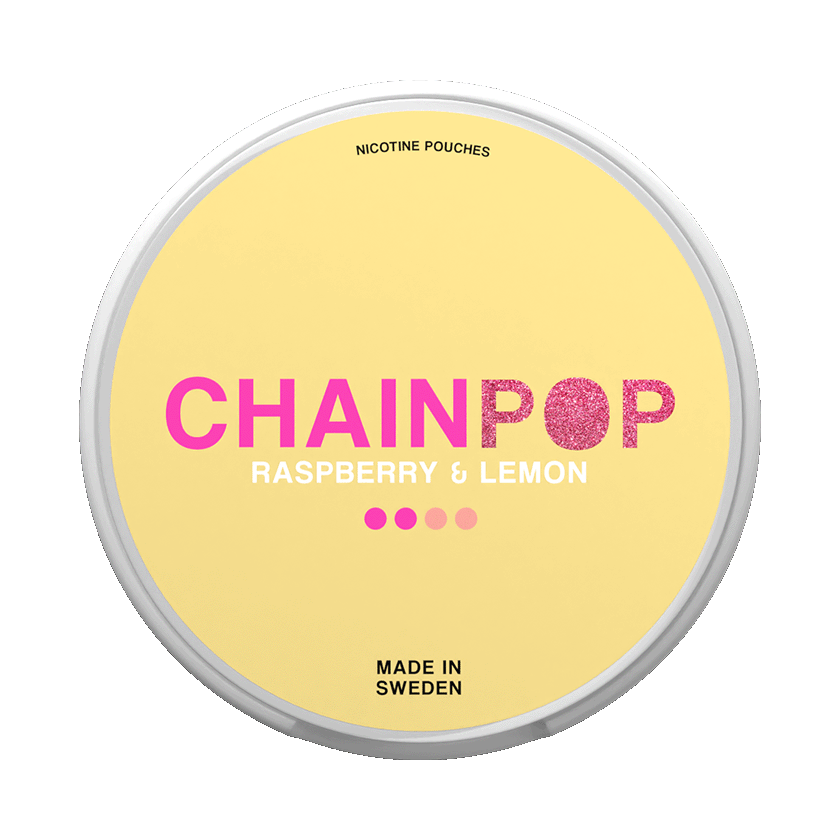 Chainpop Chainpop Raspberry & Lemon S2 Light – nikotinpåsar