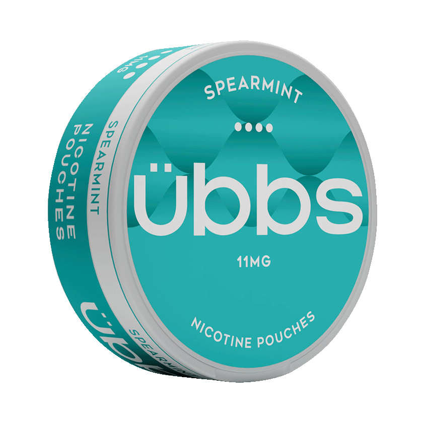 Ubbspouches Übbs Spearmint Strong Strong – nikotinpåsar