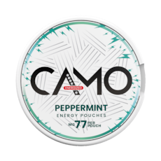 CAMO Peppermint Energy Pouches 77mg