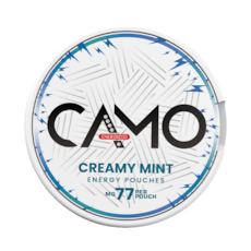 CAMO Creamy Mint Energy Pouches 77mg