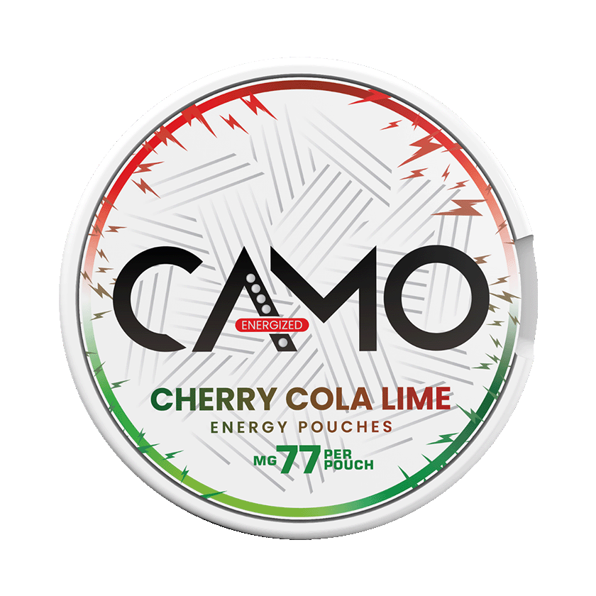 Camo CAMO Cherry Cola Lime Energy Pouches 77mg - nikotinpåsar