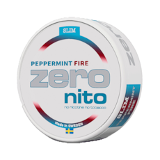 Zeronito Peppermint Fire Slim Nikotinfritt Snus