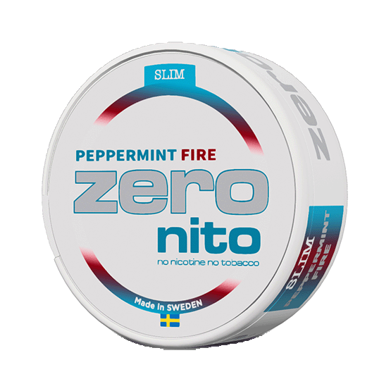 Zeronito Peppermint Fire Slim Nikotinfritt Snus