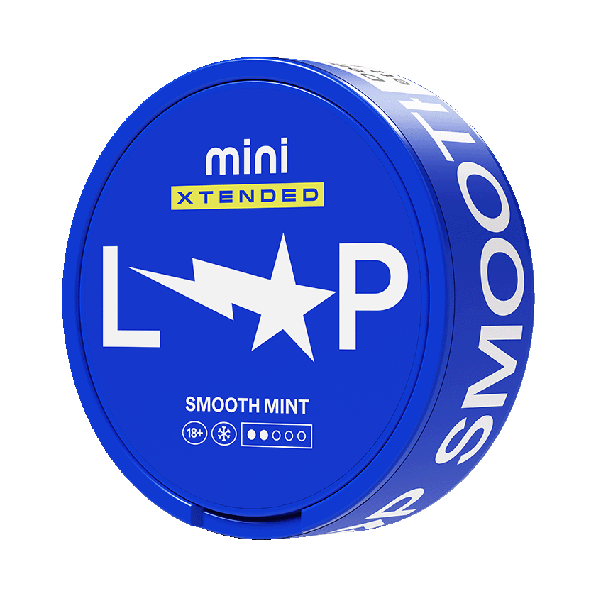 LOOP Loop Smooth Mint Xtended Mini Normal - snus