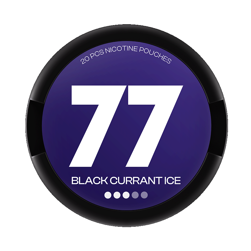 77 77 Black Currant Ice Strong - nikotinpåsar