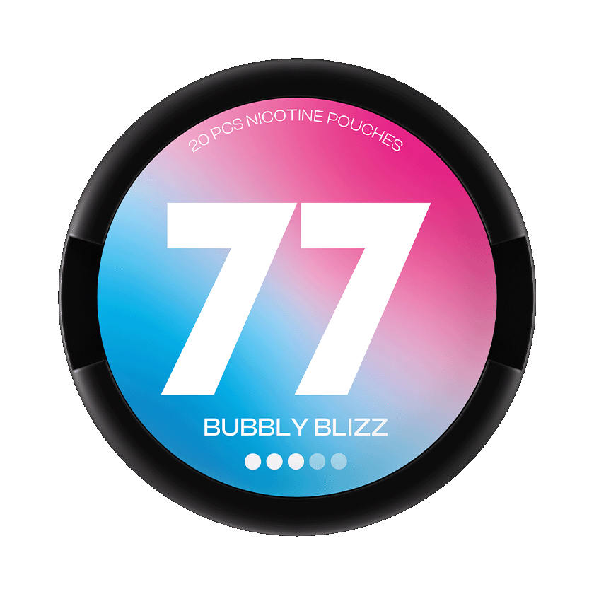 77 77 Bubbly Blizz Strong - nikotinpåsar