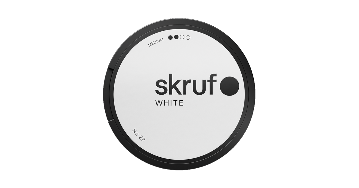 Skruf No.22 White Medium