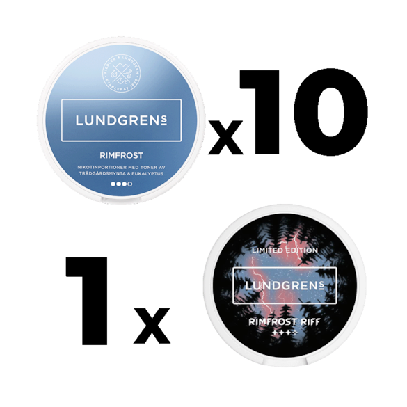 Lundgrens 10x Rimfrost & 1x Rimfrost Riff