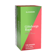Göteborgs Rapé ONE Box 6‑pack – Vilda bär & Granskott