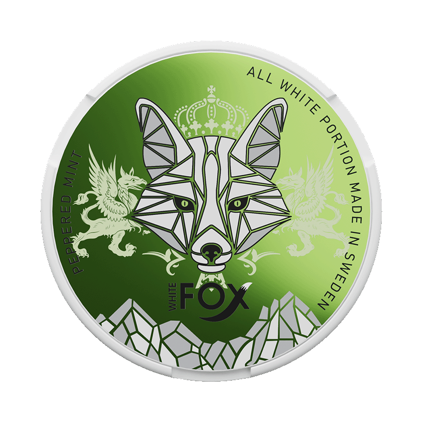 White Fox White Fox Peppered Mint Extra Strong - snus