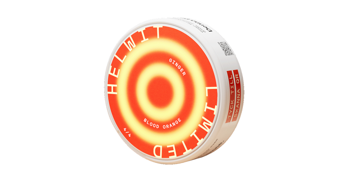 Helwit Ginger Blood Orange Limited Edition 6mg