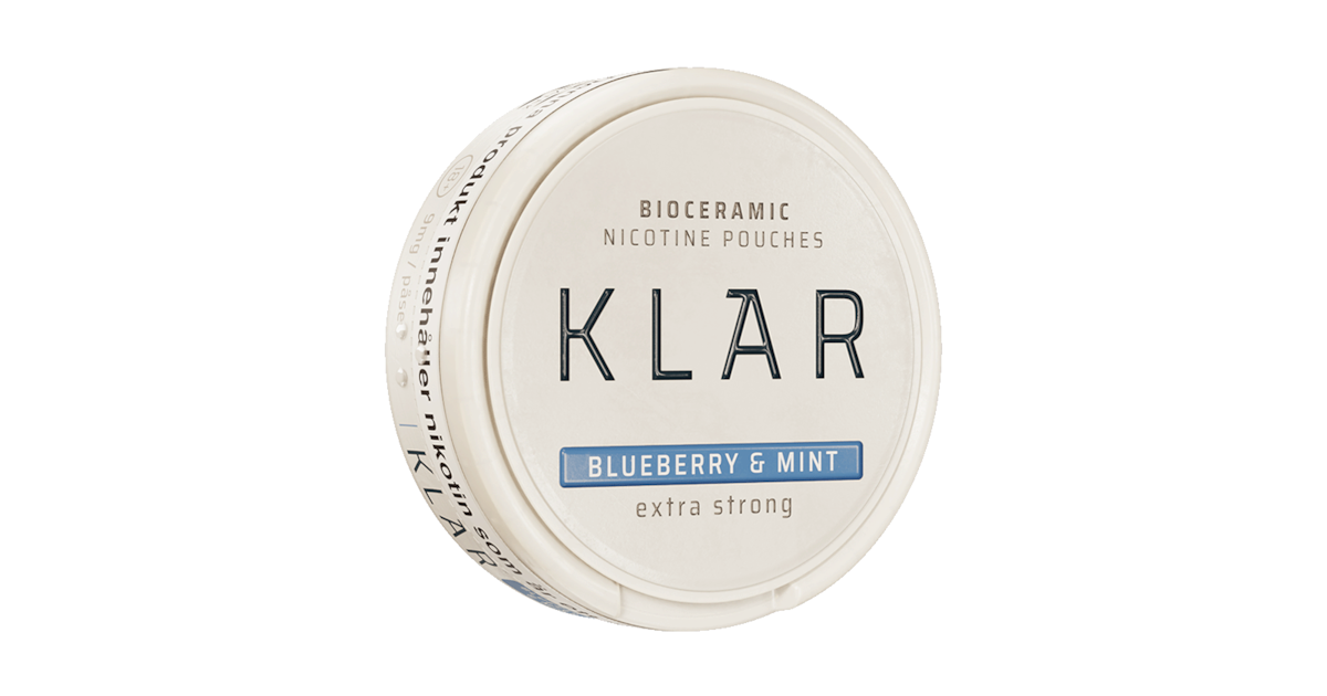 KLAR Blueberry & Mint Extra Strong Mini 9mg