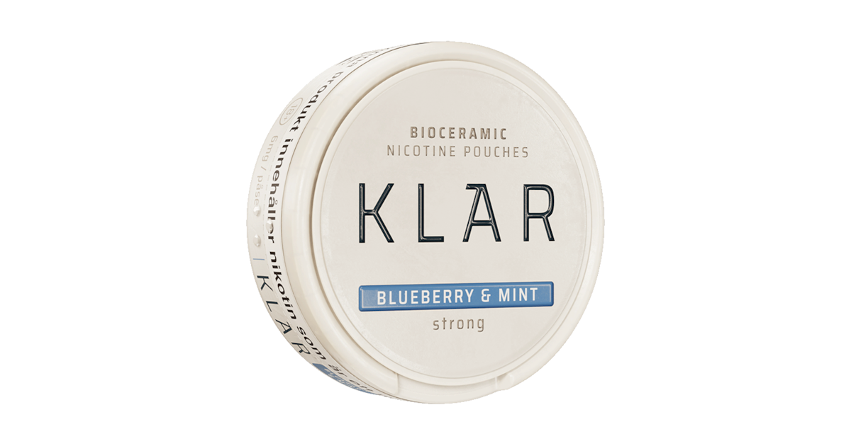 KLAR Blueberry & Mint Strong Mini 6mg