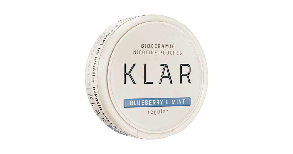 KLAR Blueberry & Mint Regular Mini 3mg