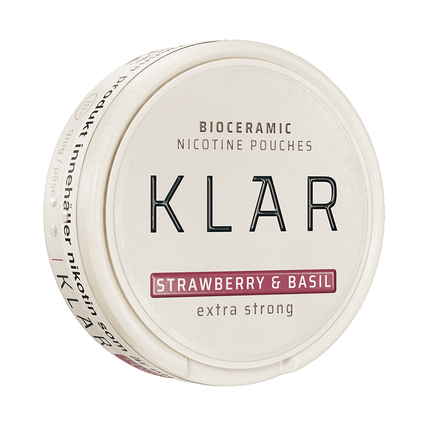 Klar Klar Strawberry Basil Mini Normal - nikotinpåsar