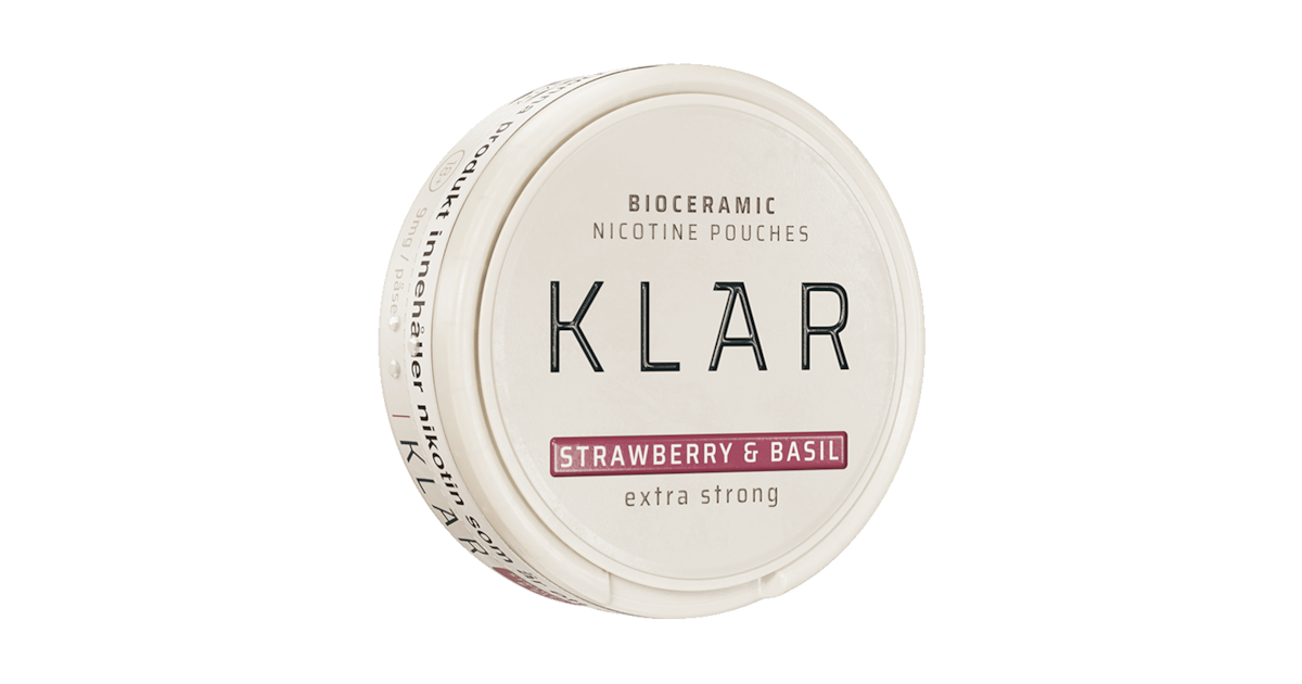 KLAR Strawberry & Basil Extra Strong Mini 9mg