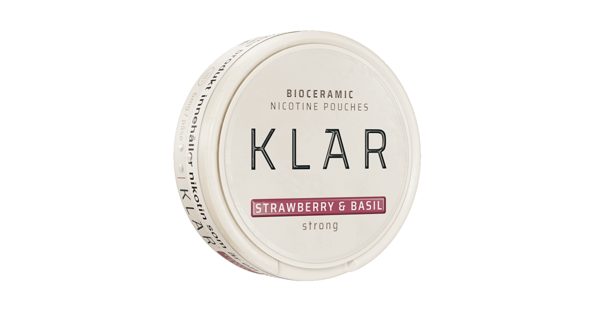 KLAR Strawberry & Basil Strong Mini 6mg