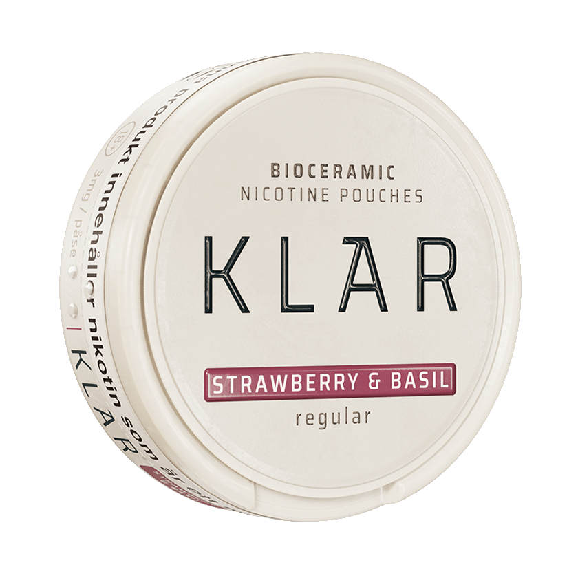 KLAR Strawberry & Basil Regular Mini 3mg dosa