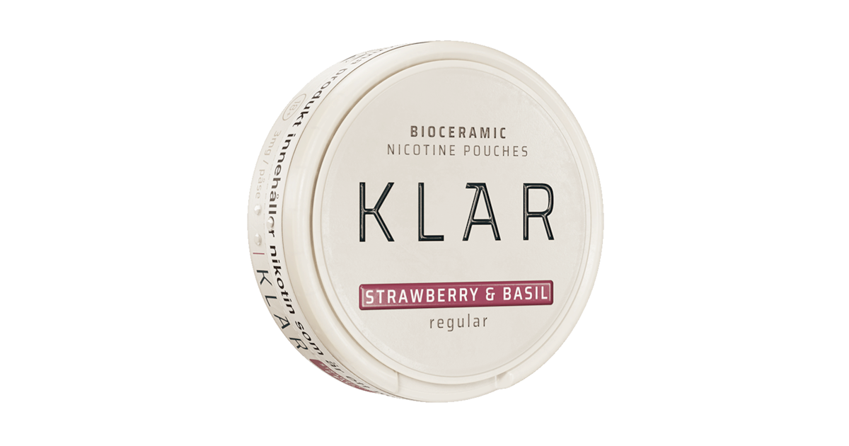KLAR Strawberry & Basil Regular Mini 3mg