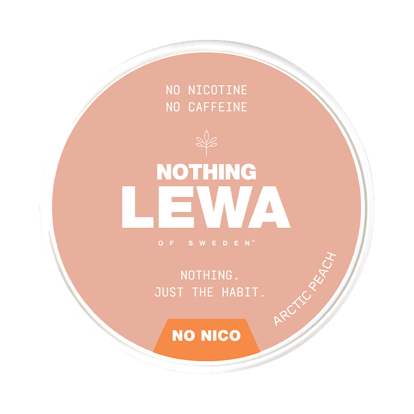 Lewa LEWA Nothing Arctic Peach Nikotinfritt Snus - nikotinpåsar